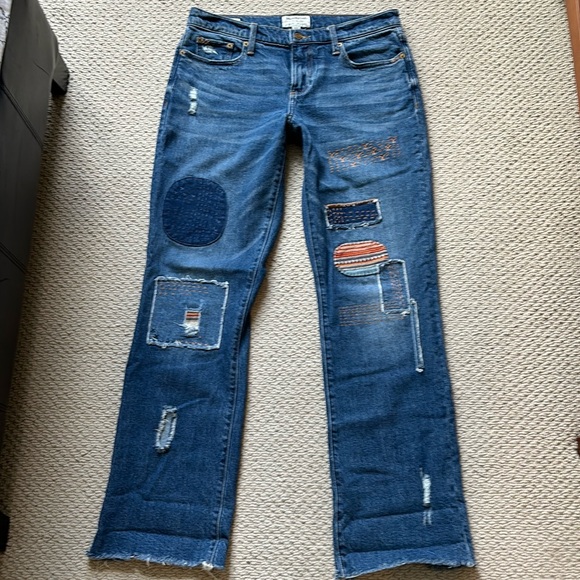 Lucky Brand Limited Edition Yellowstone Embroidered Jeans, 8/29R, New No Tag! 🤠 - Picture 3 of 12